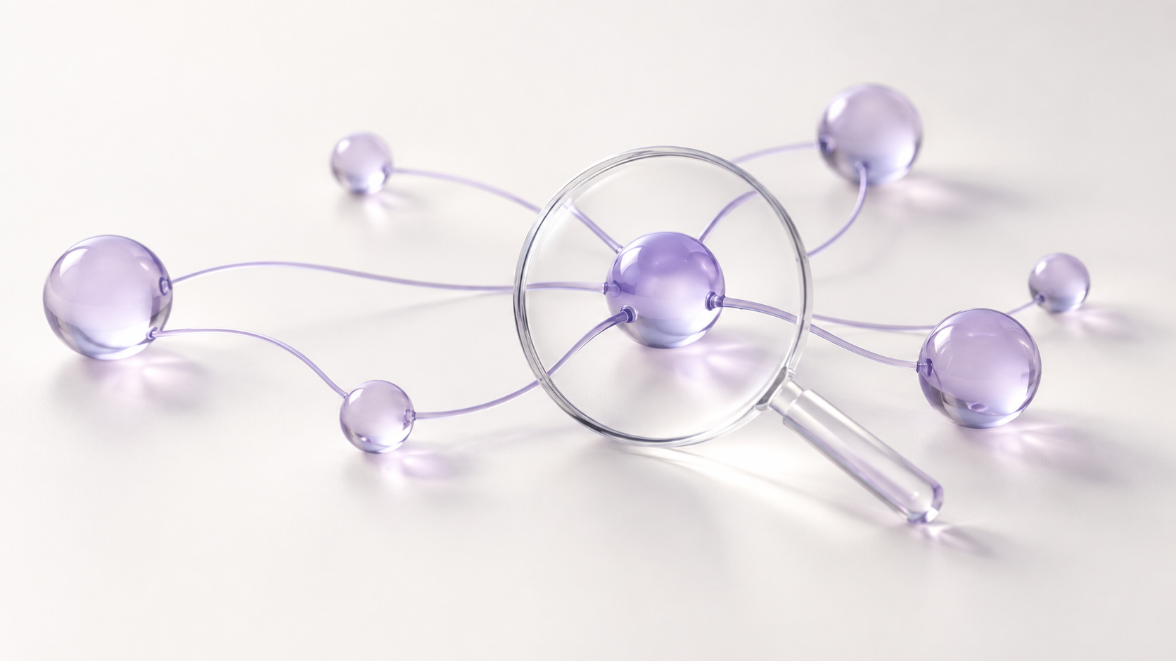 Original illustration of connected information